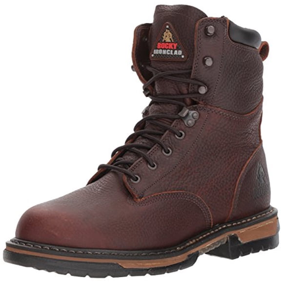 Rocky FQ0005693 8" IronClad Bridle MEDIUM 8 Work Boots