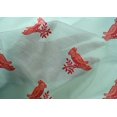 thumbnail image 4 of oneOone Cotton Silk Fabric Bird Block Decor Fabric Printed BTY 42 Inch Wide, 4 of 4