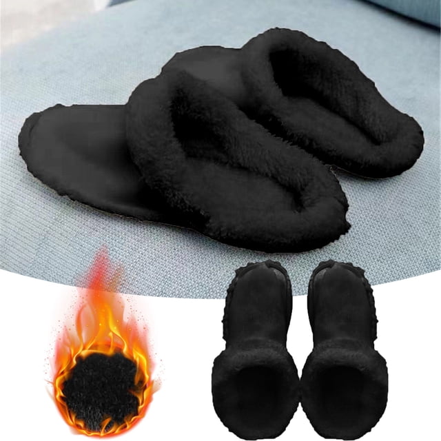 Replacement Insoles for Clogs Winter Warm Lined Inserts Soft Removable Indoor Outdoor Comfort Insoles