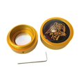 thumbnail image 3 of Lipstore Pool Chalk Holder Aluminum Billiard Chalk Storage Metal Box, Pool Chalk Case Gold, 3 of 8