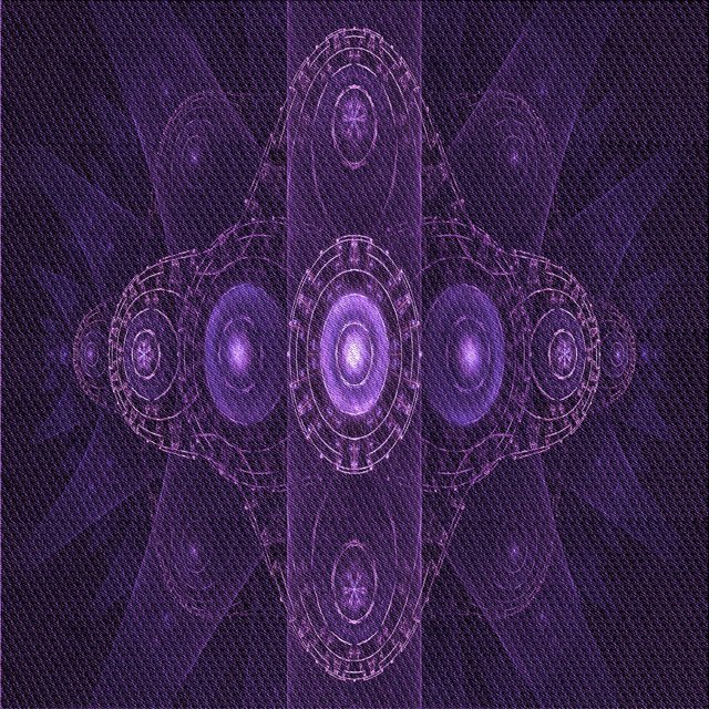 Ahgly Tapis d'Intérieur Lavable en Machine Carré Transitionnel Violet Profond, 5 Pieds Carré