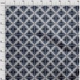 thumbnail image 3 of oneOone Georgette Viscose Fabric Check Kasuri Decor Fabric Printed BTY 42 Inch Wide, 3 of 4