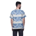 thumbnail image 3 of Atasi Short Kurta For Men Stylish Printed Cotton Cambric Summer Clothing, 3 of 5