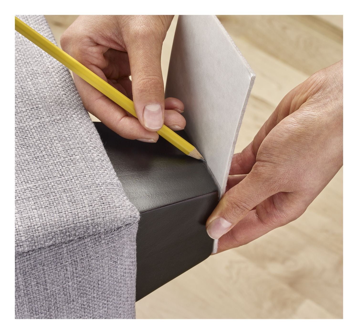 Coussinets de feutre faciles à découper Scotch(MC), SP830-NA, bruns, 10,16 cm x 15,24 cm (4 po x 6 po), 2/paquet