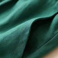 thumbnail image 4 of RXIRUCGD Pantalon Long à Jambe Grand pour Femmes, Coupe Ample, Taille Haute, en Coton et Lin, Effet Minceur, et Pantalon de Couleur, Vert, Taille : TG, 4 of 9