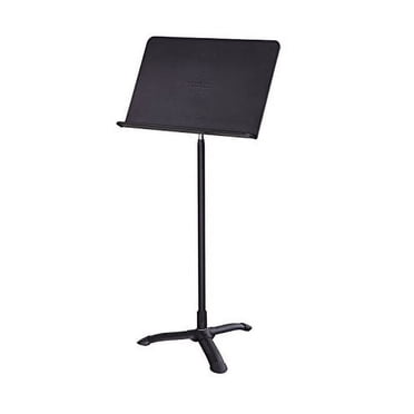 Melody Music Stand - 22-Gauge Aluminum Frame (Black) (24"H x 20.5"W x 12.5"D)