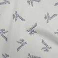 thumbnail image 1 of oneOone Silk Tabby Light Gray Fabric Leaves Sewing Material Print Fabric By The Yard 42 Inch Wide, 1 of 4