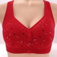 thumbnail image 2 of Timegard Bras for Women Plus Size Front Closure Wirefree Full-Coverage Comfortable Seniors Bralettes, 2 of 3