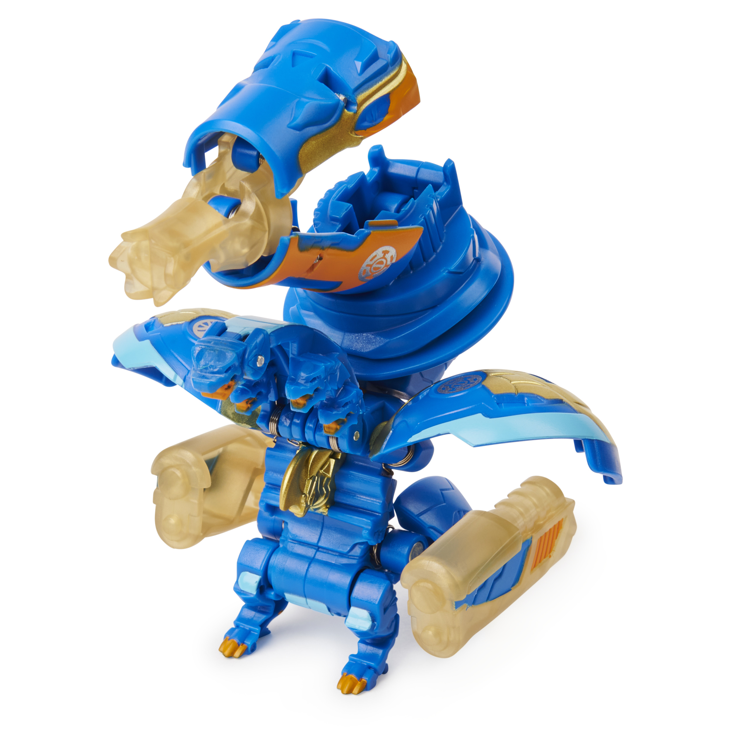 Bakugan Ultra, Fusion Sabra x Pyravian avec équipement Baku-Gear transformable, Figurine Armored Alliance articulée de 7,5 cm à collectionner
