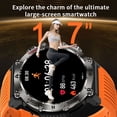 thumbnail image 3 of Montre Intelligente Appel Bluetooth Lampe de Poche LED Étanche IP67 2,01 Pouces Traqueur de Mise en Forme Appel Bluetooth (Répondre/faire des Appels) Rappel de Messages Montre Intelligente Femmes Hommes Montre pour Android, 3 of 9