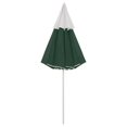 thumbnail image 3 of vidaXL Parasol de Plage Vert 300 cm, 3 of 5