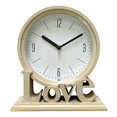 thumbnail image 2 of Abbracc Chic Geometric Table Clock Decor ,Battery Operated, Battery Powered Super Pink, 2 of 9