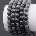 thumbnail image 3 of Natural Healing Power Gemstone Crystal Beads Unisex Adjustable Macrame Bracelets 8mm,Larvikite Labradorite, 3 of 3