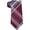 Red - darkred, variant on Kenneth Cole Mens Plaid Self-tied Necktie, Grey, One Size