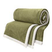 27x39IN Bed Cooling System, Solid Color Blanket Coral Velvet Short Fleece Cover Blanket Odor Resistant Cooling Blanket for Night Sweats Hot Sleepers, for Sofa, Couch, Bed, Camping, Travel