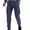 Blue, variant on EGNMCR Men's Lightweight Pants, Cargo Pants Men, Linen Pants Men Men's Cotton And Linen Elastic Waist Blended Breathable Comfortable Soft Beach Casual Trousers Full Length Pants Men Pants