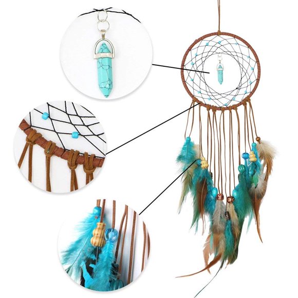 Binwennn Handmade Feathers Decoration For Car Wall Hanging Room Home Wind Chime Outdoor Deep Tone Large Beautiful Wind Chimes for Memory Wind Chimes Outdoor Solar Powe Wind Chimes Outdoor Loss of