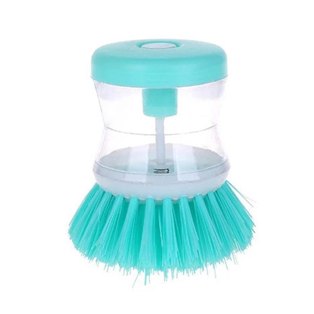 Kitchen Wash Pot Dish Brush Clean Utensil with Washing Up Liquid Soap Gift Y2F2