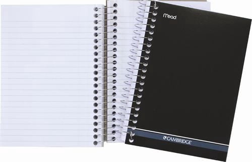 Cambridge® Wirebound Notebook, 7X5, 280 Page