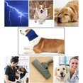 thumbnail image 5 of Chandail à Capuchon pour Animaux de Compagnie Collier et Cache-Oreilles Confortable Coussinets pour Chiens Protection contre le Bruit Soulagement de l'Anxiété Bleu Petit, 5 of 5