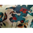 thumbnail image 5 of oneOone Cotton Silk Teal Blue Fabric Abstract Ink Texture Sewing Material Print Fabric By The Yard 42 Inch Wide, 5 of 5