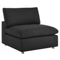 thumbnail image 3 of Modway Commix 8-Piece Down Filled Overstuffed Sectional Sofa in Black, 3 of 10