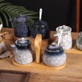 thumbnail image 3 of Qeeadeea Cream And Sugar Set For Coffee Bar, Creamer And Sugar Sets, Sugar Bowl And Creamer Set, Gradient Coffee Serving Set-and-Milk jug and sugar jar, 3 of 9