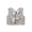 Grey, variant on Gupgi Women Knitted Tank Tops Waistcoat Bow Tie Back Sweater Vest Top Casual Sleeveless Crochet Short Cardigans