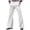 01 White, variant on Weiqiqre Men Sweatpants Wide Leg High Waisted Business Work Black Trousers Long Formal Suit Slacks,Size M