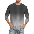 thumbnail image 1 of SDNall Shorts pour Hommes Imprimé Col Rond Mode Décontractée Manches Courtes Blouses Chemises Chemises pour Hommes, Tee-Shirts Manches Longues pour Hommes, Chemises Manches Longues pour Hommes, 1 of 4