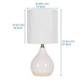 thumbnail image 3 of Mainstays 12.5 inch Ceramic Accent Lamp, 3 of 4
