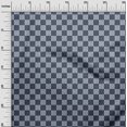 thumbnail image 2 of oneOone Organic Cotton Poplin Twill Fabric Greek Key Geometric Printed Craft Fabric BTY 42 Inches Wide, 2 of 4