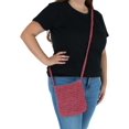 thumbnail image 3 of CTM®  Crochet Crossbody Handbag (Women's), 3 of 4