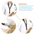 thumbnail image 4 of Shisuyan Saxophone Neck Strap Leather Adjustable Versatile Sax Strap Alto Saxophone Strap, 4 of 9