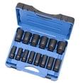 thumbnail image 1 of Jet 3/4-inch Drive, 14-Piece Regular SAE Professional Impact Socket Set, 6 Point, 610406, 1 of 3