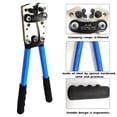 thumbnail image 2 of Labymos HX-50B Portable Cable Crimping Tool Professional Terminals Crimper Plier Car Auto Copper R-ing Terminal, 2 of 5
