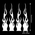 thumbnail image 3 of 4 Pcs 5.9'' Autocollant Réfléchissant la Flamme pour Voiture de Course Ordinateur Portable skateboard Décalque, 3 of 10