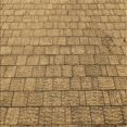 thumbnail image 1 of Ahgly Company Tapis de Zone Carré Jaune Transitionnel Lavable en Machine, 4 Pieds Carré, 1 of 7