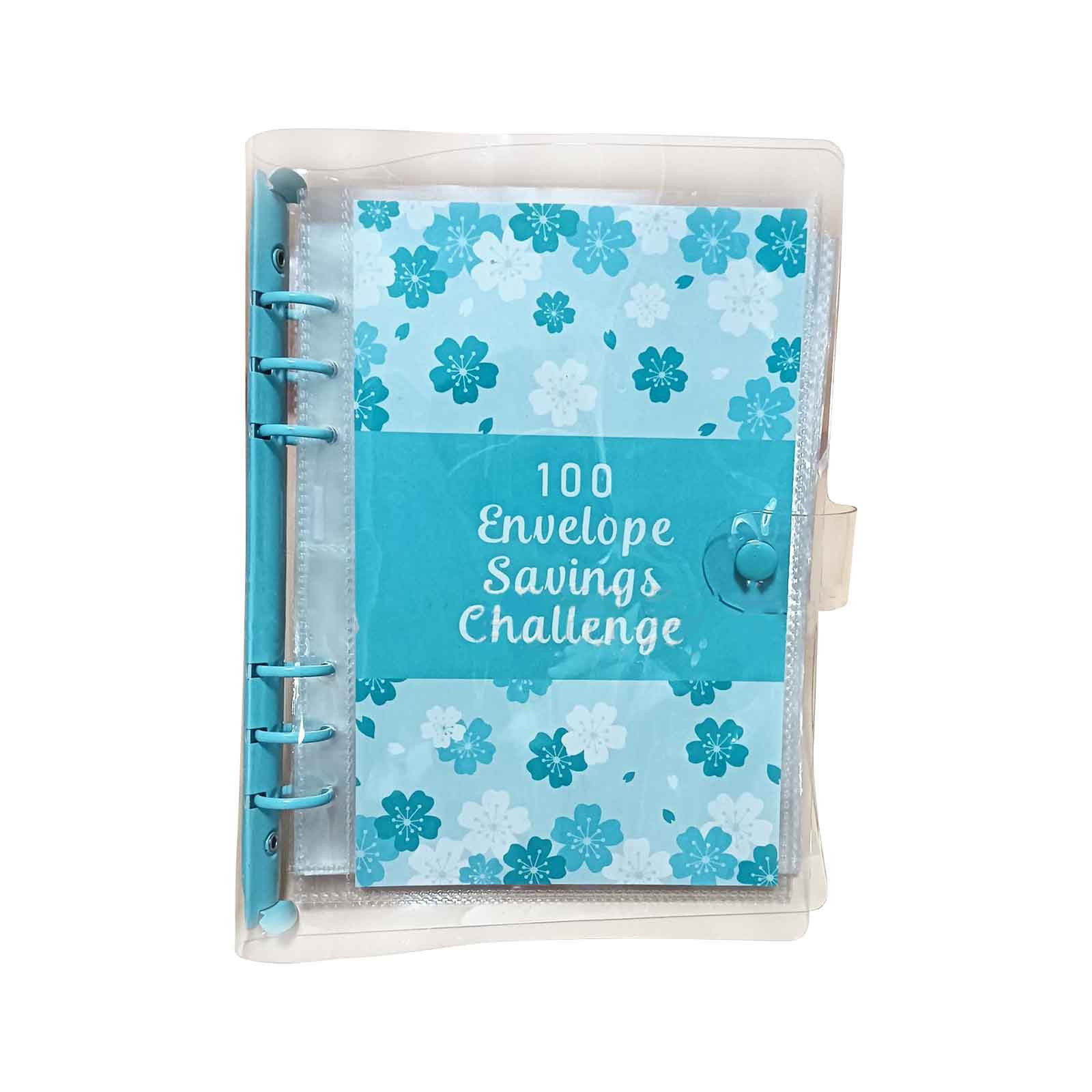 Nilvkv Notebook 100 Envelope Binder Budget Savings with Cash Envelope for Family Budgeting