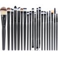 thumbnail image 1 of 20 Pieces Makeup Brush Set Professional Face Eye Shadow Eyeliner Foundation Blush Lip Makeup Brushes Powder Liquid Cream Cosmetics Blending Brush Tool, 1 of 5