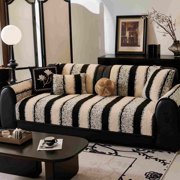 Meitianfacai Sofa Cushion Sofa Cushion Fall And Winter Straight Sitting Cushion Wholesale New Thickened Seat Cushion Product Description, Black