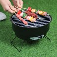 thumbnail image 2 of Gril Barbecue en Acier Inoxydable Poêle Barbecue d'Extérieur Portable Gril BBQ de Jardin, 2 of 7