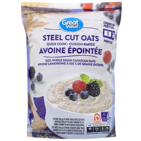 Great Value Avoine Épointée à Cuisson Rapide