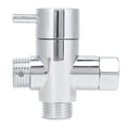 thumbnail image 2 of Shower Head Splitter, Three Way Water Separator ABS Widely Use Polished   Plating  For Bathroom For Shower Heads, 2 of 8