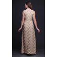 thumbnail image 2 of Bimba Robe Longue Sans Manches à Imprimé Floral pour Femmes Style Chic Maxi-Robe-TP, 2 of 6