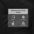 thumbnail image 4 of Outsunny Ensemble de 2 Coussins de Chaise de Jardin Coussin d'Assise Confortable avec Dossier, 4 of 10