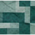 thumbnail image 4 of oneOone Organic Cotton Poplin Twill Fabric Square Geometric Print Sewing Fabric BTY 42 Inches Wide, 4 of 4
