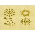 thumbnail image 1 of Ahgly Company Machine Washable Indoor Rectangle Transitional Yellow Area Rugs, 7' x 9', 1 of 7