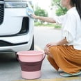 thumbnail image 1 of Dvkptbk Foldable Water Pail Folding Bucket, Car Wash, Telescopic Portable Foot Bucket Home Essentials, 1 of 8