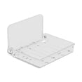 thumbnail image 2 of EGNMCR Hooks for Hanging Clear Acrylic Floating Shelf, Foldable Invisible Wall Mounted Shelf For Cosmetics, Models, Bathroom Towels And Other Small Organisers shelf for storage, 2 of 4